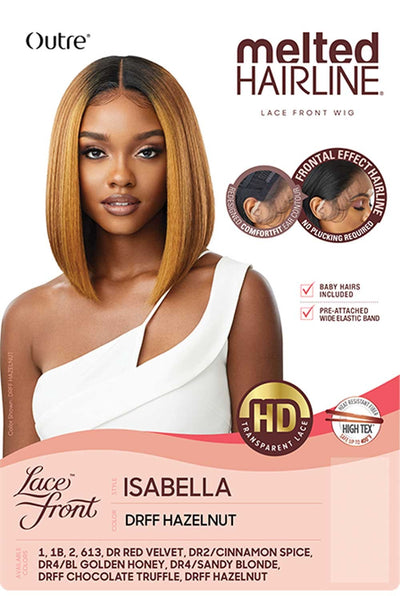 Outre Melted Hairline Collection - HD Swiss Lace Front Wig Isabella - Elevate Styles
