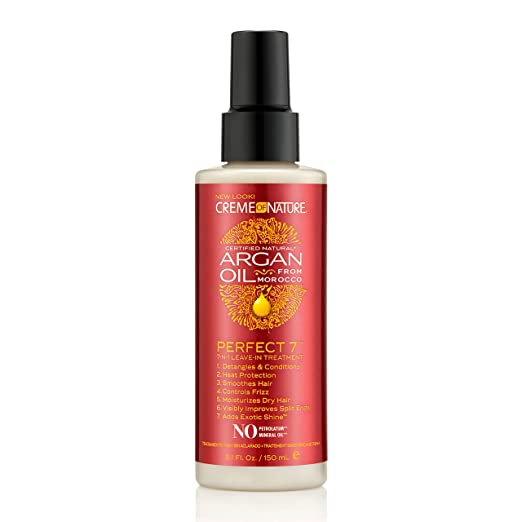 Creme of Nature With Argan Oil Perfect 7-In-1 Leave-In Treatment 5.1 Oz - Elevate Styles