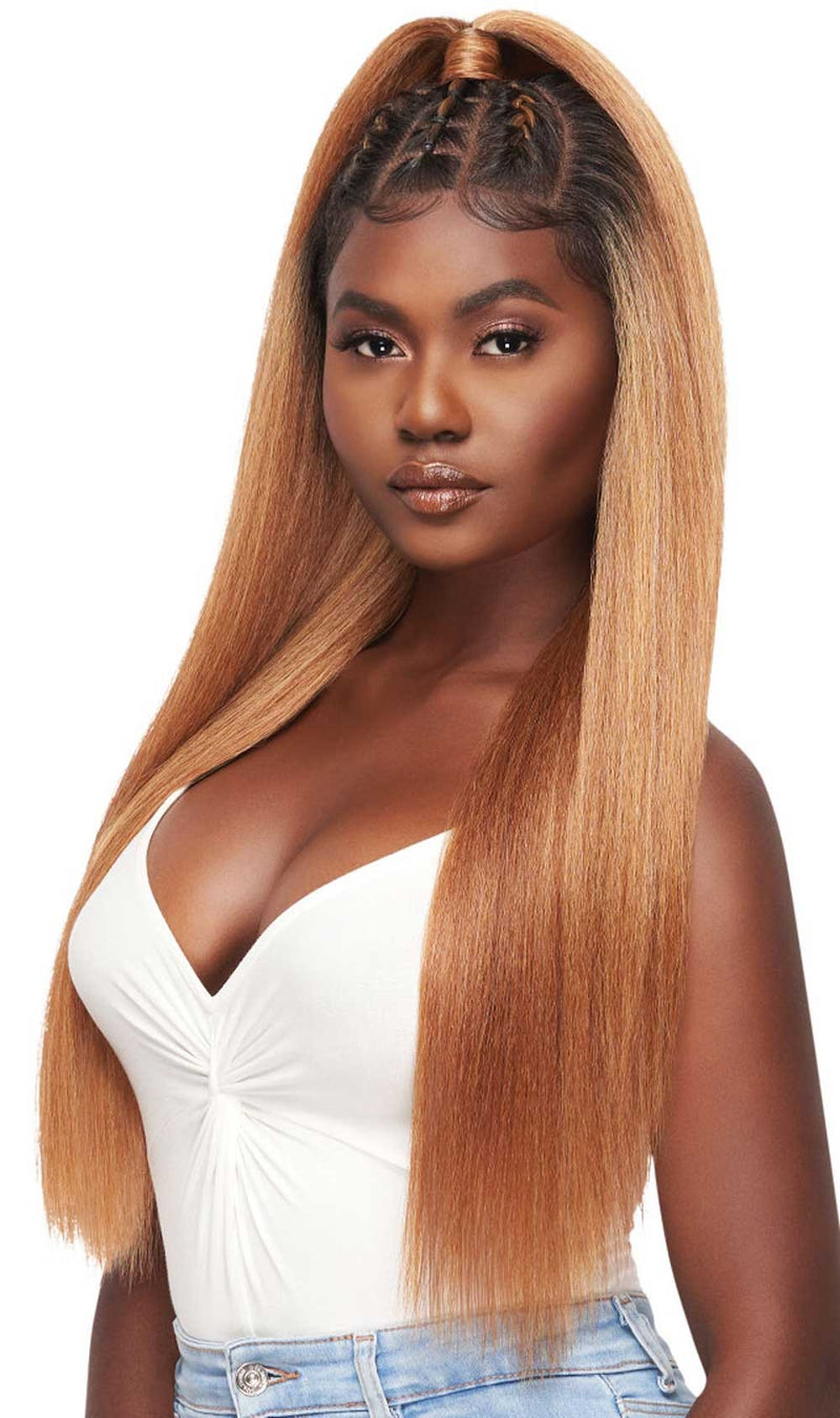 Outre Perfect Hairline Faux Scalp HD Transparent 13" x 6" Lace Front Wig Katya - Elevate Styles