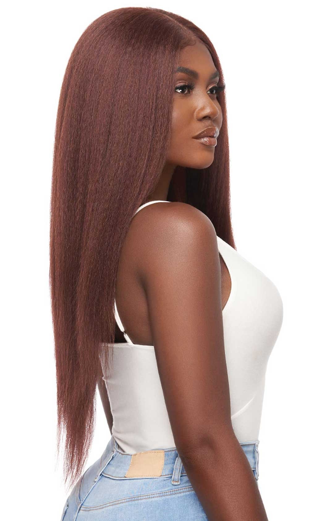 Outre Perfect Hairline Faux Scalp HD Transparent 13" x 6" Lace Front Wig Katya - Elevate Styles