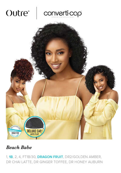 Outre Converti-cap Leave-Out + Full Wig + Ponytail Wig Beach Babe - Elevate Styles
