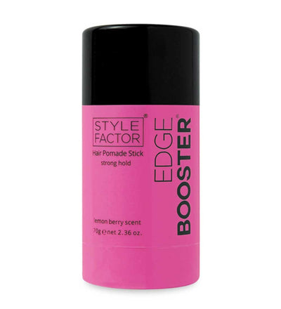 Style Factor Edge Booster Strong Hold Hair Pomade Stick-Lemon Berry 2.36 Oz - Elevate Styles