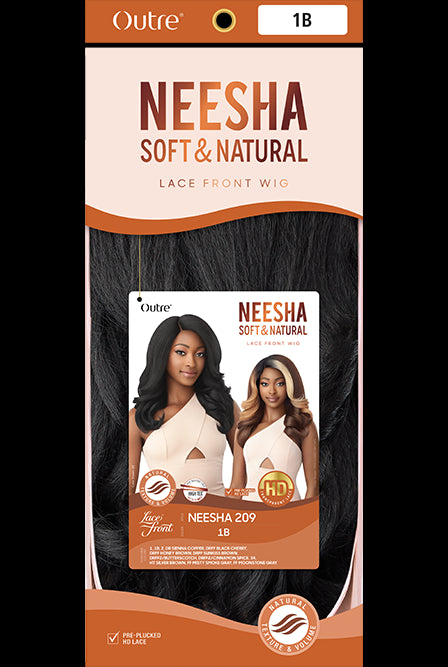 Outre Premium Soft & Natural HD Lace Front Wig Neesha 209 - Elevate Styles