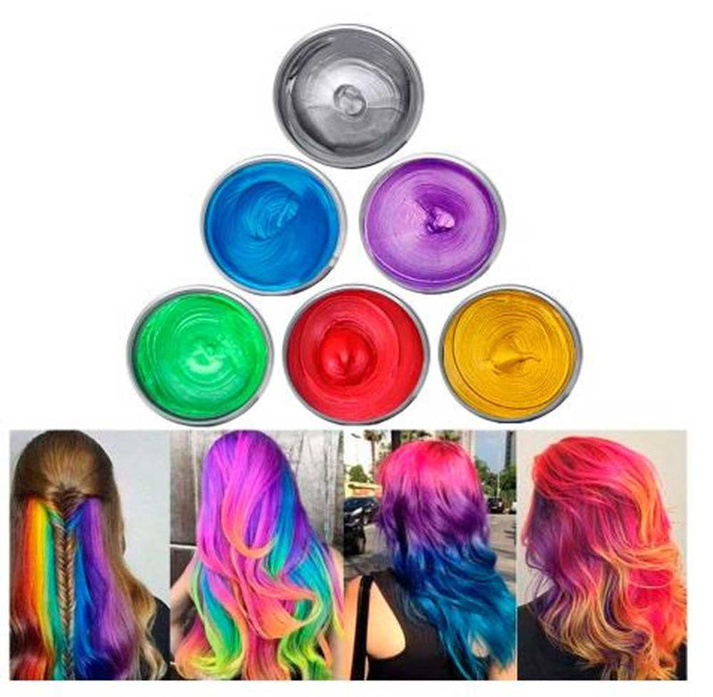 Mofajang Hair Coloring Material Instant Hair Wax 4.23 Oz - Elevate Styles