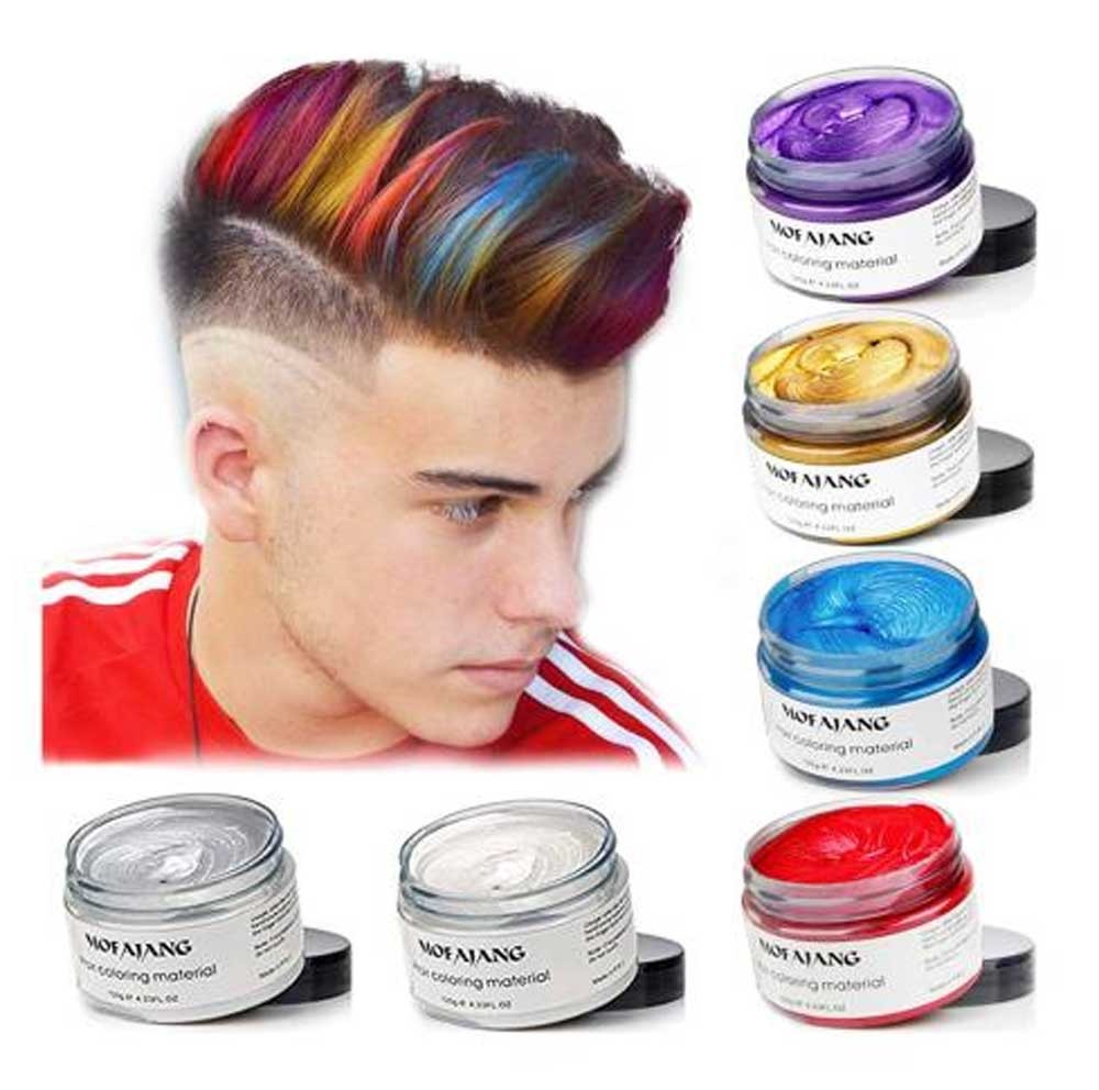 Mofajang Hair Coloring Material Instant Hair Wax 4.23 Oz Elevate Styles