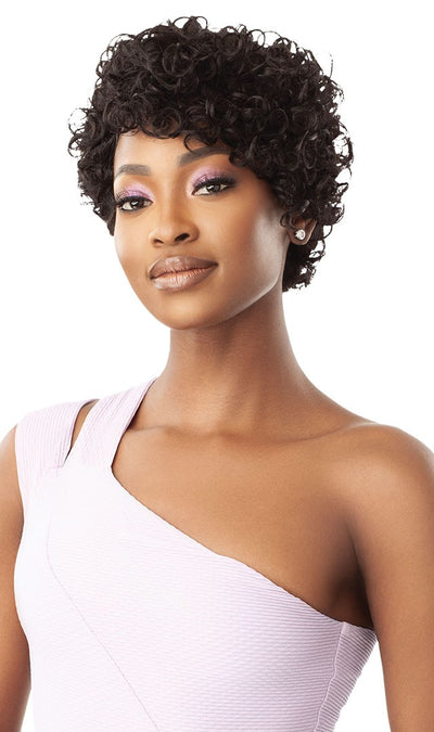 Outre Premium Duby 100% Human Hair Wig Soft Curly Cut - Elevate Styles
