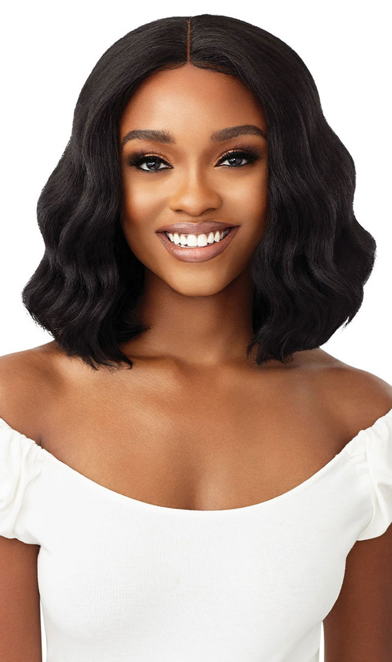 Outre Synthetic Pre-Plucked HD Transparent Lace Front Wig Every 9 - Elevate Styles