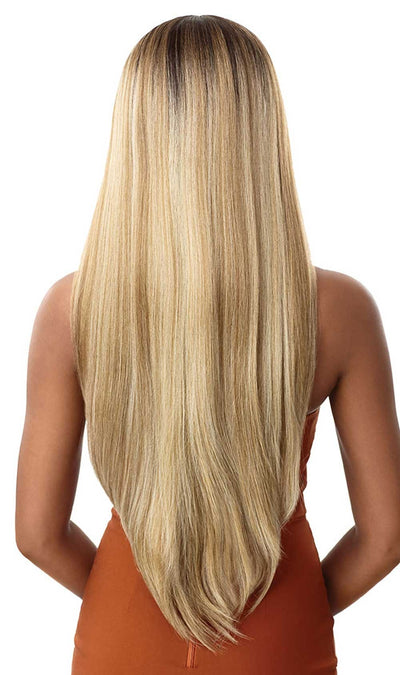 Outre Melted Hairline Collection - HD Swiss Straight Yaki Lace Front Wig Eliana - Elevate Styles
