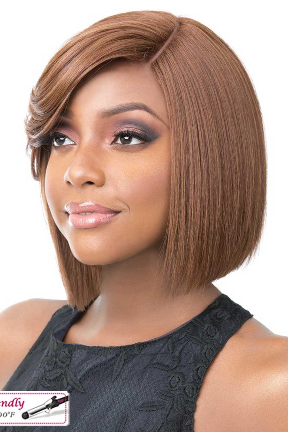 Its A Wig Hand-Tied Side Part Bob Wig Annalise Elevate Styles