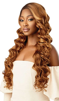 Thumbnail for Outre Melted Hairline Collection HD Swiss Layered Wavy Lace Front Wig Chandell - Elevate Styles