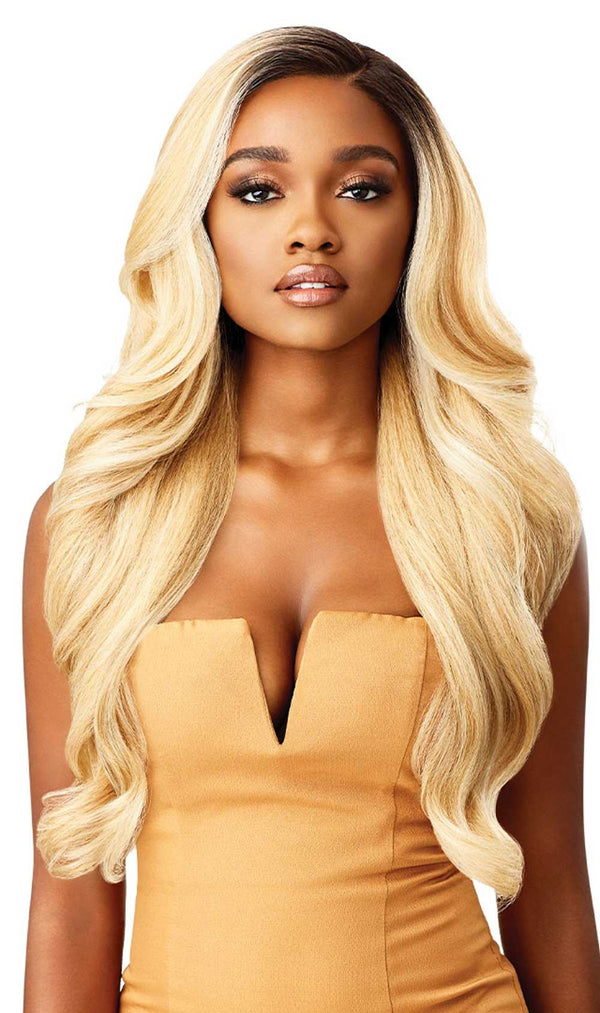 Outre Melted Hairline Collection HD Swiss Layered Wavy Lace Front Wig Kamalia