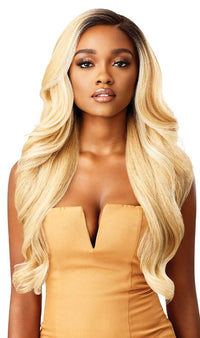 Thumbnail for Outre Melted Hairline Collection HD Swiss Layered Wavy Lace Front Wig Kamalia - Elevate Styles