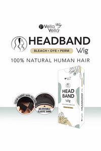 Thumbnail for Sensual Vella Vella 100% Human Hair Head Band Wig HH STRAIGHT 18