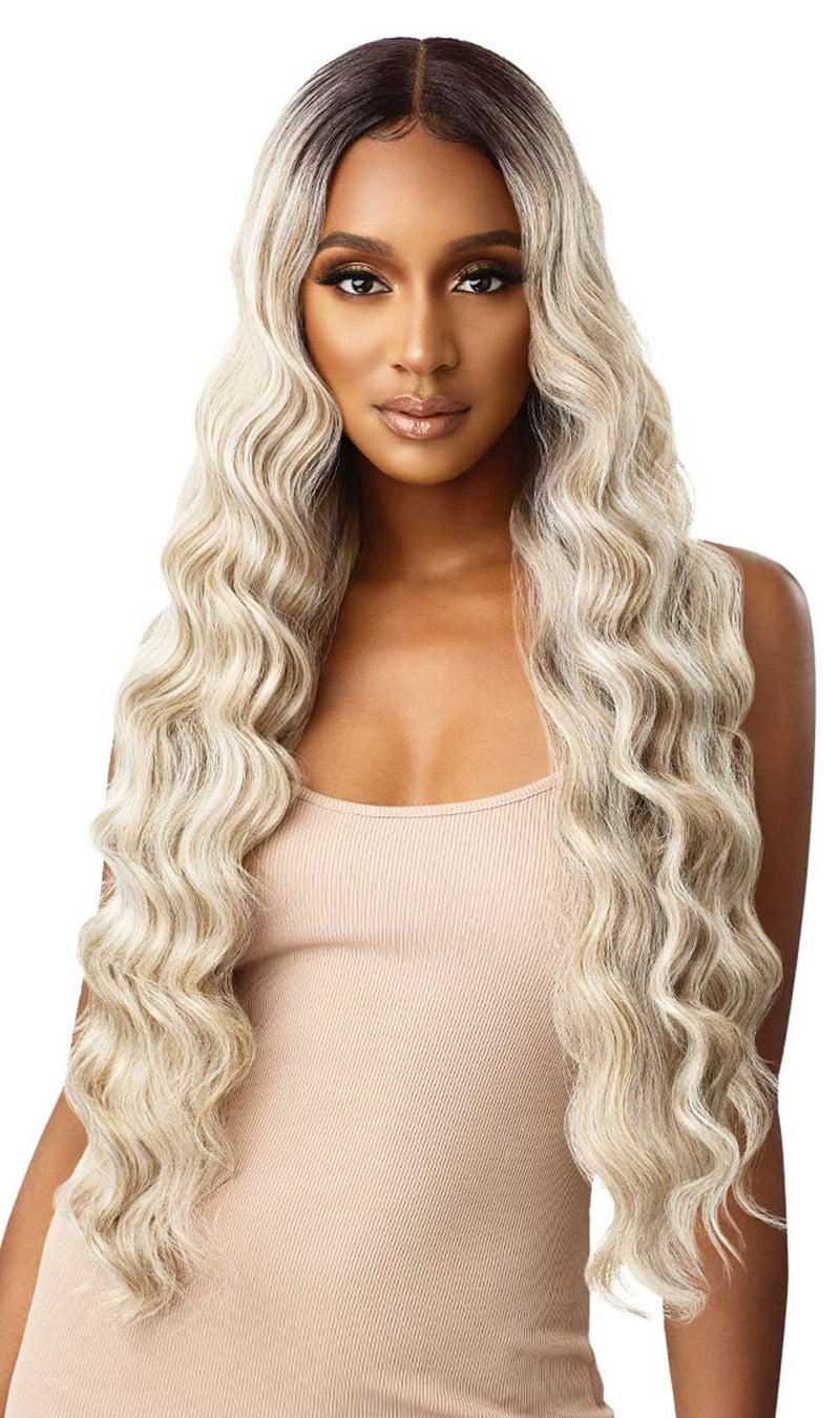 Outre Synthetic Sleek Lay Part HD Transparent Lace Front Wig Dalilah 34" - Elevate Styles