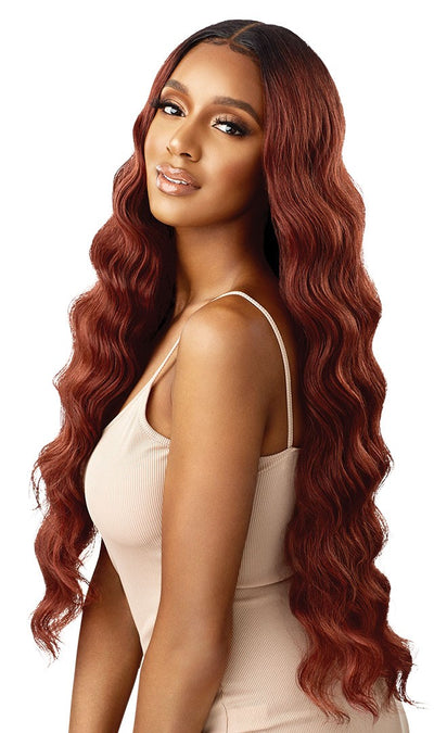 Outre Synthetic Sleek Lay Part HD Transparent Lace Front Wig Dalilah 34" - Elevate Styles
