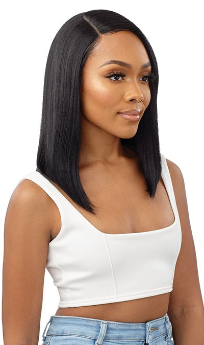 Outre Synthetic Pre-Plucked HD Transparent Lace Front Wig Every 13 - Elevate Styles
