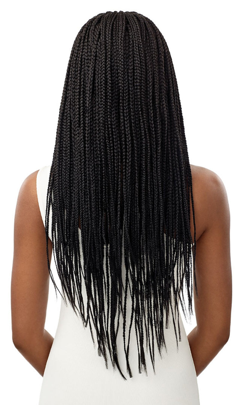 Outre Synthetic 13x4 HD Pre-Braided Lace Front Fulani Micro Cornrow Braid Lace  Wig - Elevate Styles