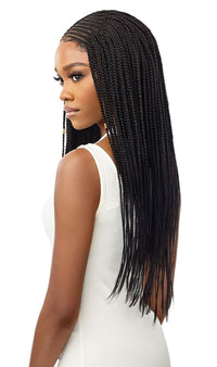 Thumbnail for Outre Synthetic 13x4 HD Pre-Braided Lace Front Fulani Micro Cornrow Braid Lace  Wig - Elevate Styles