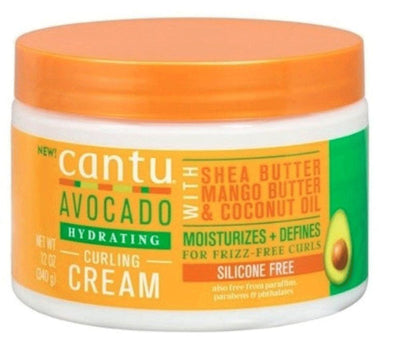 Cantu Avocado Hydrating Curling Cream 12 Oz - Elevate Styles