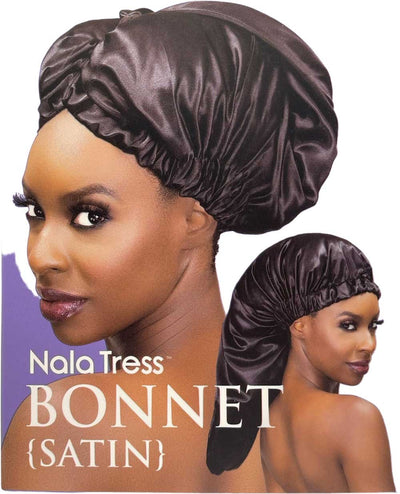 Janet Collection Nala Tress Bonnet Satin with Secure Button - Elevate Styles
