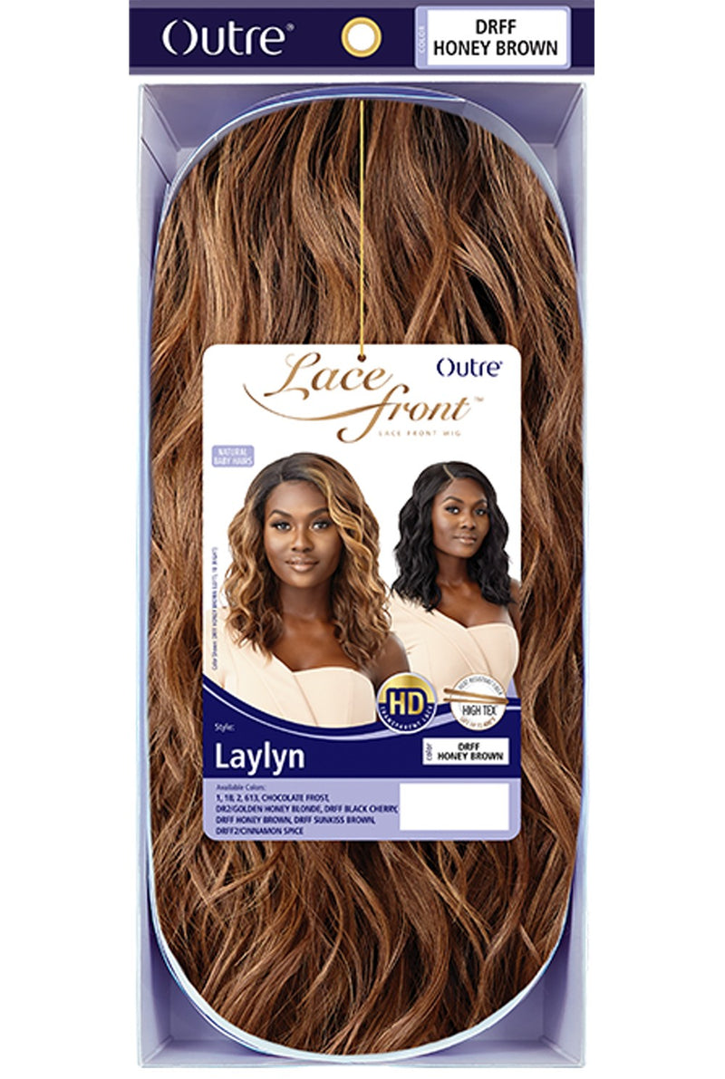 Outre Synthetic HD Transparent Lace Front Wig Laylyn - Elevate Styles