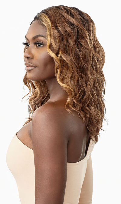 Outre Synthetic HD Transparent Lace Front Wig Laylyn - Elevate Styles
