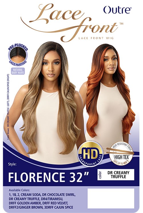 Outre Synthetic HD Transparent Lace Front Wig Florence 32" - Elevate Styles