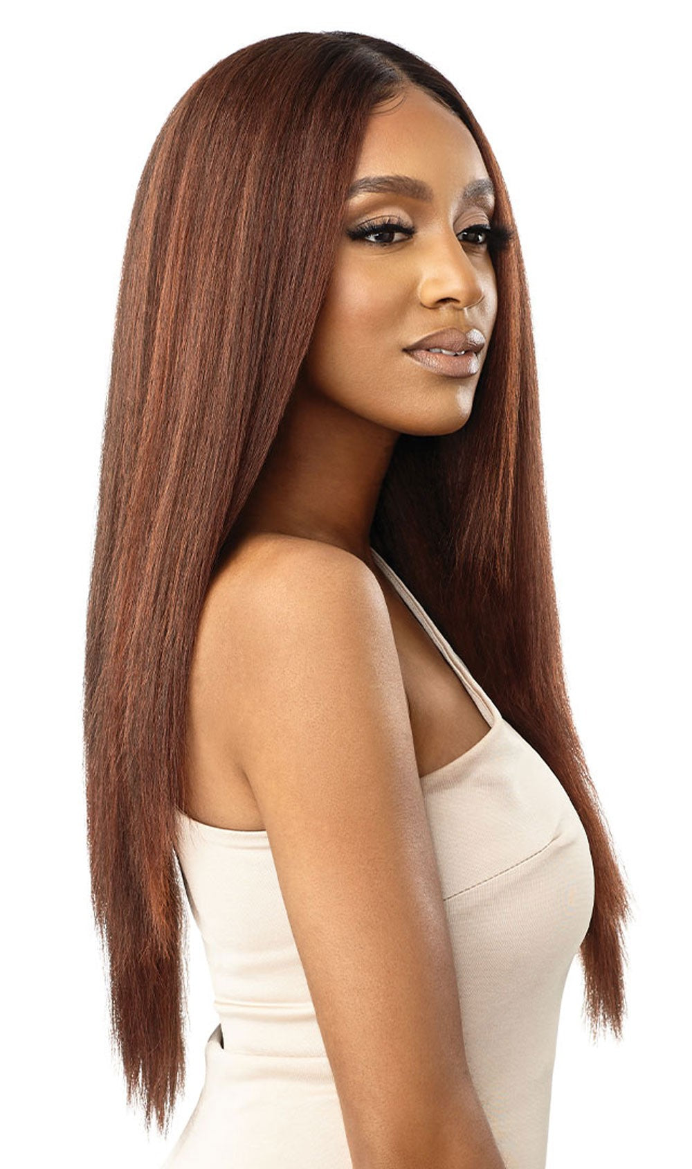Outre Synthetic Melted Hairline Lace Front Wig Katiana - Elevate Styles