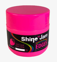 Thumbnail for Shine N Jam Rainbow Edges Max Extra Hold and Shine Rainbow Colors 4 Oz - Elevate Styles