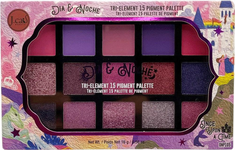 J Cat Dia & Noches Tri Element Pigment Palette Once Upon a Time DNP105 - Elevate Styles