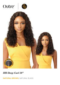 Thumbnail for Outre The Daily Wig™ Human Hair Deep Curl 20