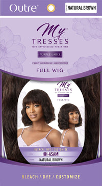 Thumbnail for Outre My Tresses Purple Label 100% Human Hair Full Cap Wig HH - Asami - Elevate Styles