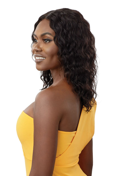 Outre The Daily Wig 100% Human Hair Wet N Wavy - Natural Wave 16" - Elevate Styles
