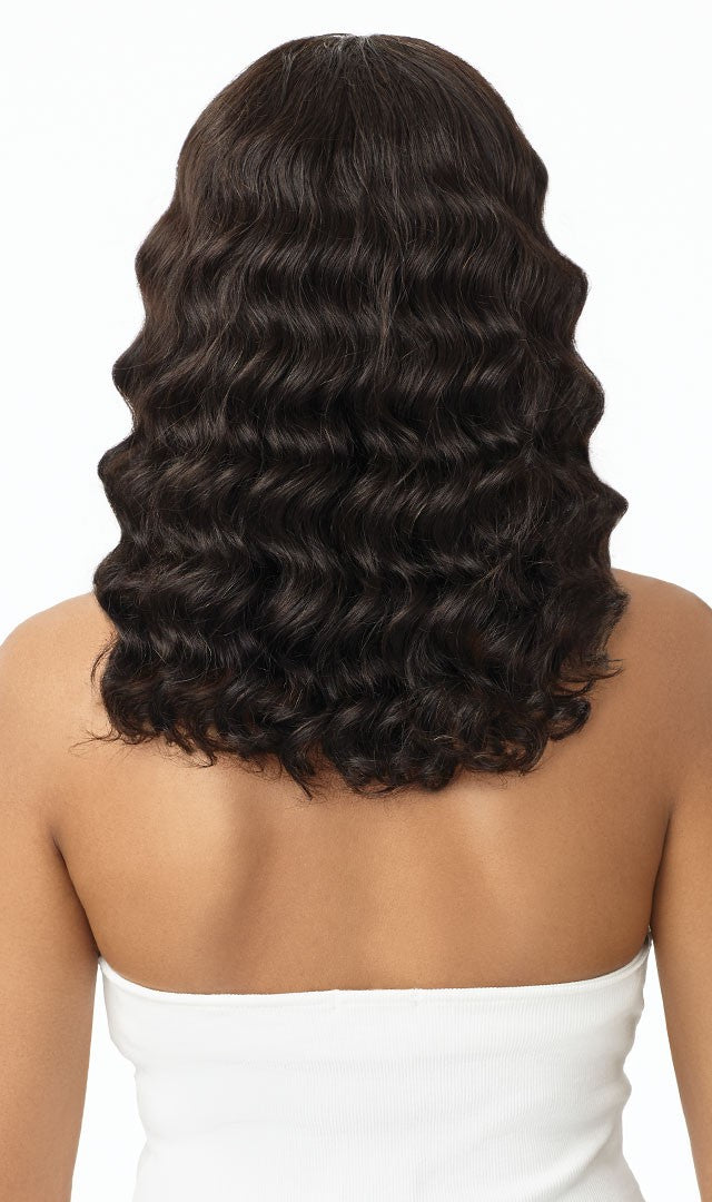 Outre 100% Unprocessed Human Hair Headband Wig HH Body Curl 16" - Elevate Styles