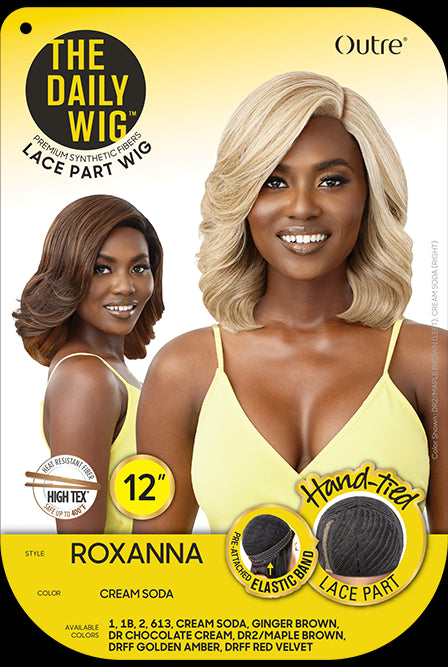 Outre The Daily Wig Premium Synthetic Hand-Tied Lace Part Wig Roxanna - Elevate Styles