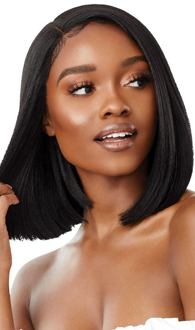 Outre Synthetic Pre-Plucked HD Transparent Lace Front Wig Every 2 - Elevate Styles
