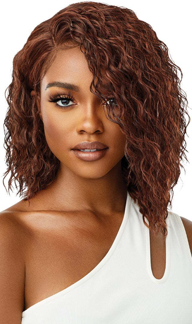 Outre Synthetic Pre-Plucked HD Transparent Lace Front Wig Greta - Elevate Styles