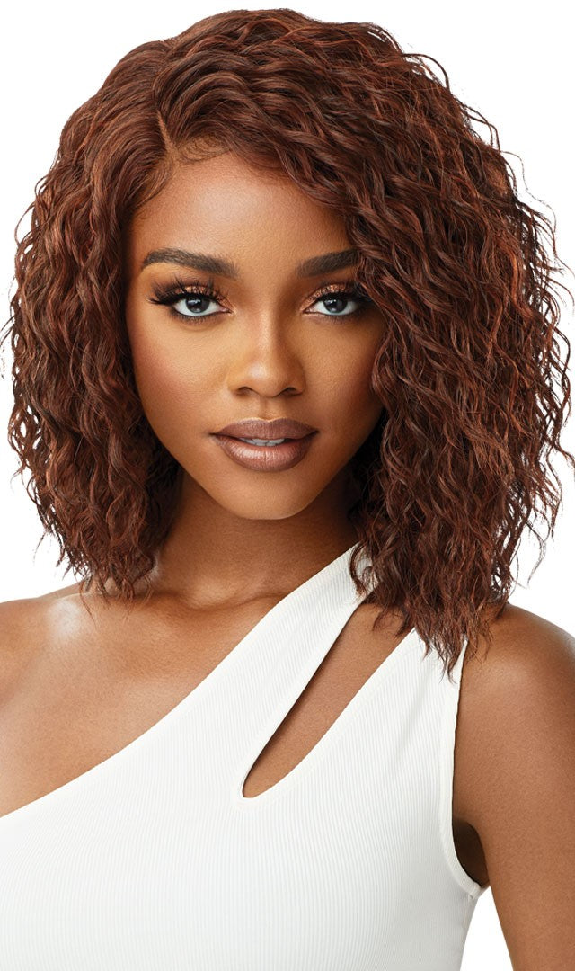 Outre Synthetic Pre-Plucked HD Transparent Lace Front Wig Greta - Elevate Styles