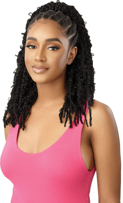 Outre Pretty Quick Premium Synthetic Fiber Pony Butterfly Jungle Locs 20" - Elevate Styles
