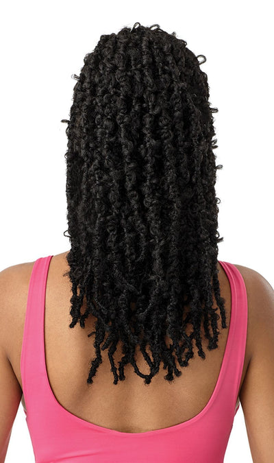 Outre Pretty Quick Premium Synthetic Fiber Pony Butterfly Jungle Locs 20" - Elevate Styles
