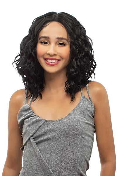 Vella Vella HYBRID Human Blend Lace Front Wig HB007 - Elevate Styles
