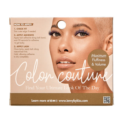 I Envy by Kiss Color Couture Full Mink Lashes IC04 - Elevate Styles

