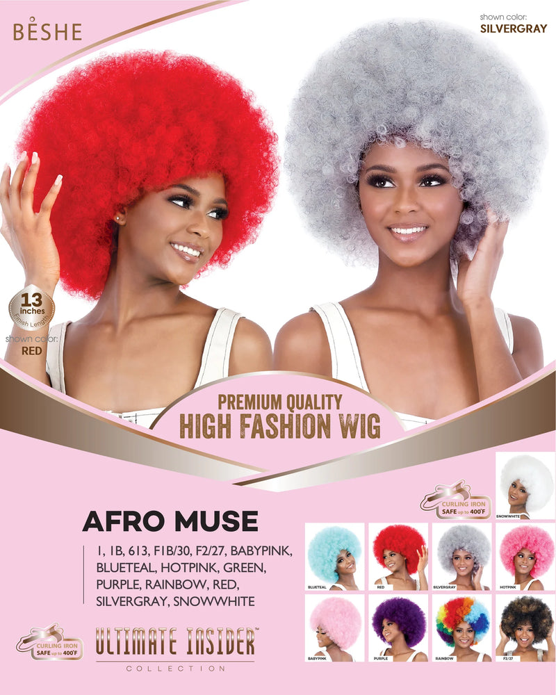 Beshe Ultimate Insider Premium Wig Afro Muse 13" - Elevate Styles