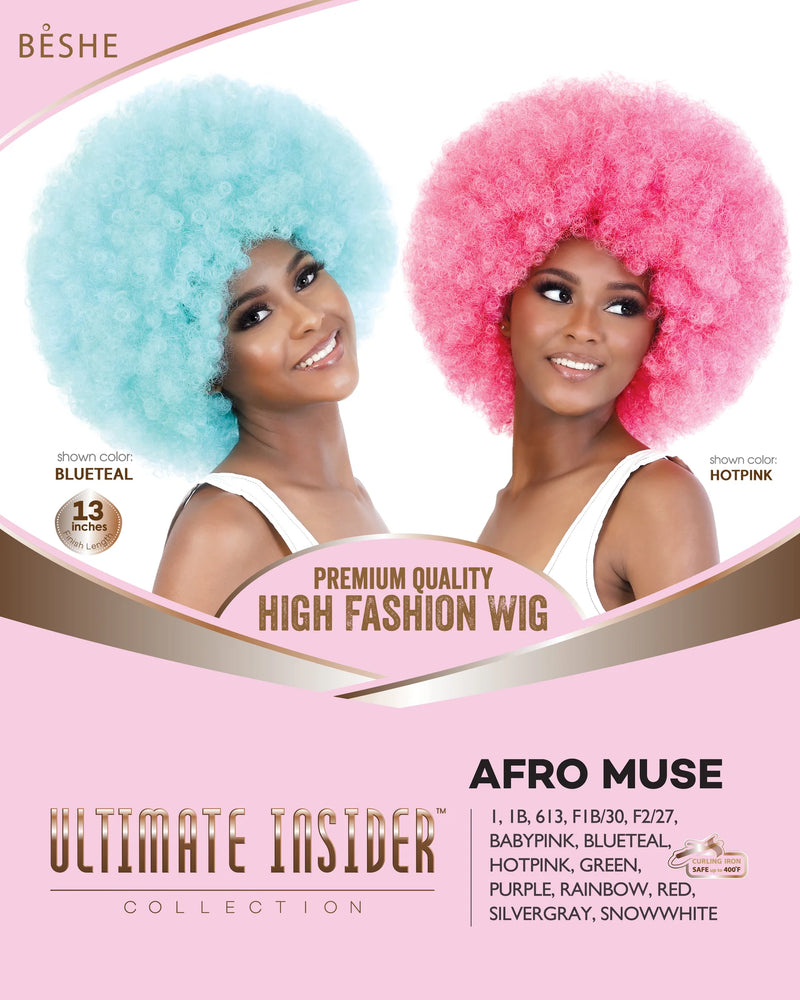 Beshe Ultimate Insider Premium Wig Afro Muse 13" - Elevate Styles