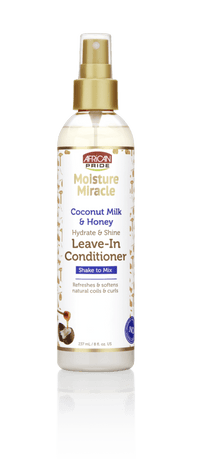 Thumbnail for African Pride Moisture Miracle Coconut Milk & Honey Leave-In Conditioner 8 Oz - Elevate Styles