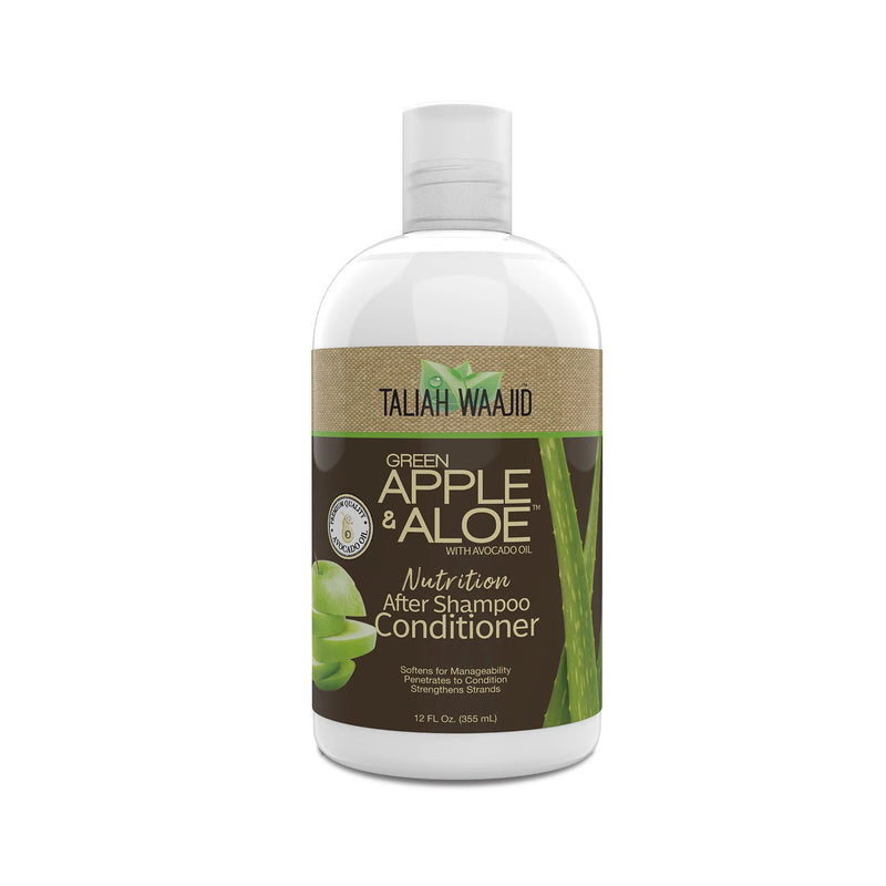 Taliah Waajid Green Apple & Aloe Nutrition After Shampoo Conditioner 12 Oz - Elevate Styles