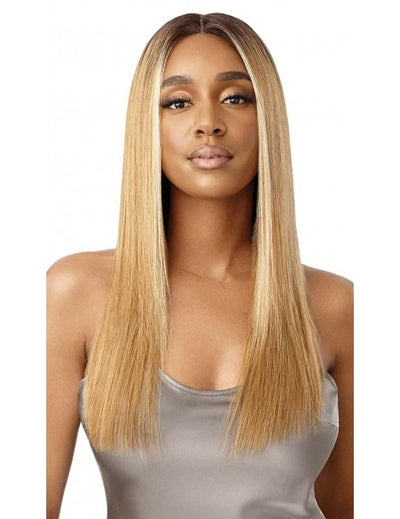 Outre My Tresses Black Label Custom COLOR 100% Unprocessed Human Lace Front Wig HH Cassina
