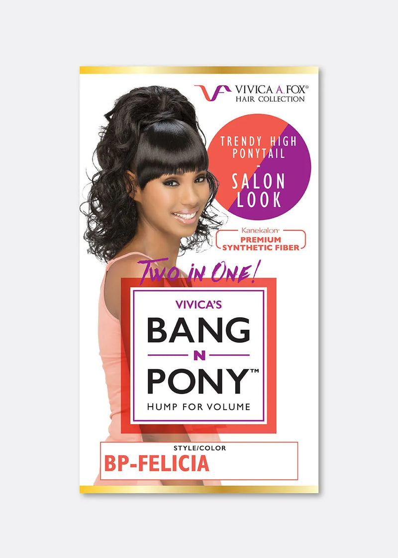 Vivica A Fox Bang N Pony BP-FELICIA 2 Pieces - Elevate Styles