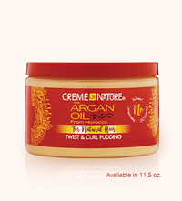 Thumbnail for Creme of Nature With Argan Oil Twist & Curl Pudding 11.5 Oz - Elevate Styles
