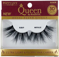 Thumbnail for Poppy & Ivy Queen by Majestic 3D Volume Effect Mink Eyelashes Mathilde ELQL01 - Elevate Styles
